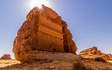 Qasr al-Farid, Grabmal in der archäologischen Stätte Madain Salih, Saudi-Arabien
