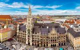 München, Marienplatz mit Rathaus 