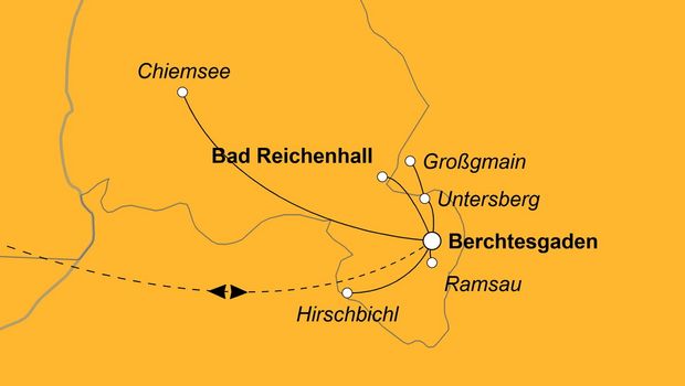 Ihre Reiseroute