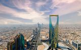 Kingdom Tower – Skyline von Riad, Saudi-Arabien