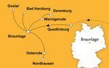 Ihre Reiseroute