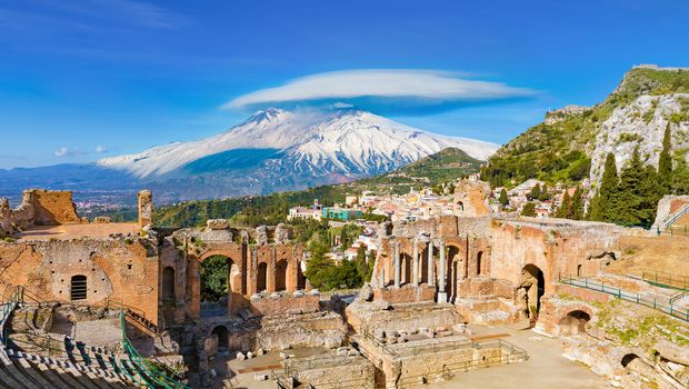 Taormina mit Ätna