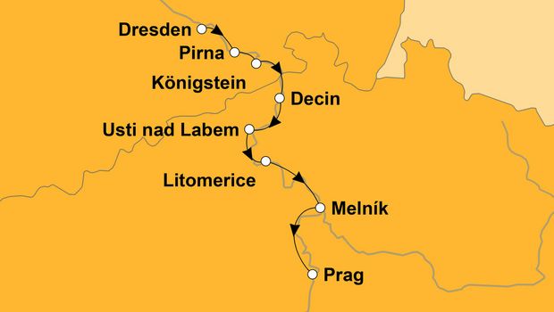 Ihre Reiseroute