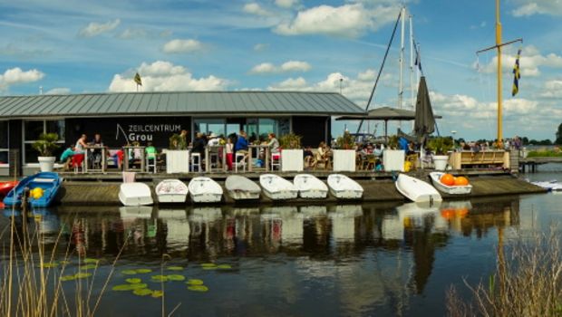 Kanallanschaft Friesland in den Niederlanden