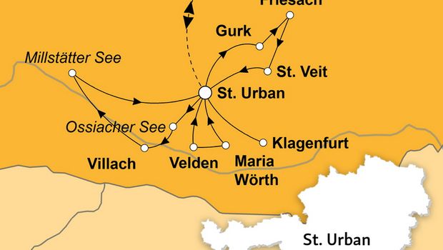 Ihre Reiseroute