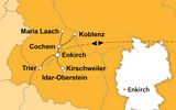 Ihre Reiseroute