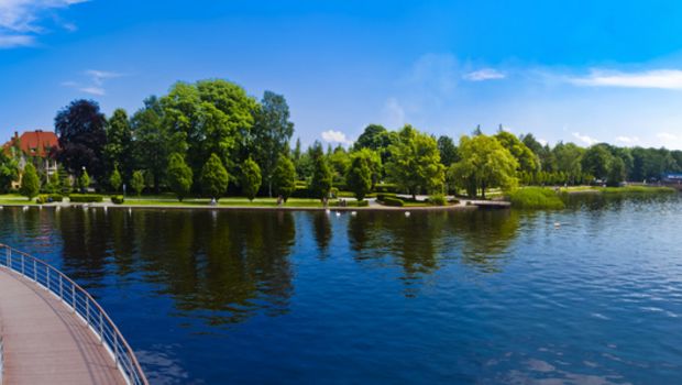 Flusspanorama in Szczecinek