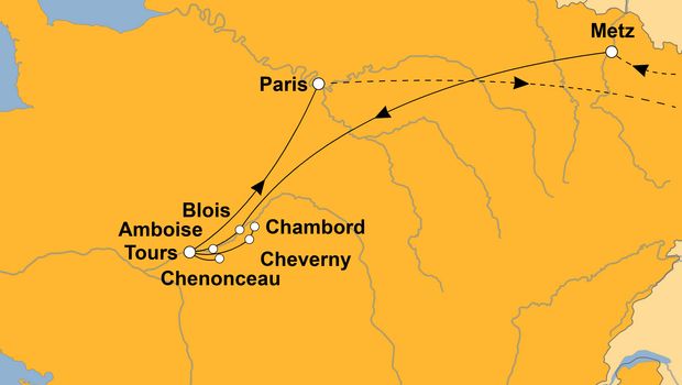 Frankreichs Schokoladenseiten: Paris und Loire