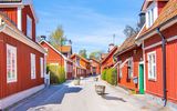 Rote Häuser in Trosa