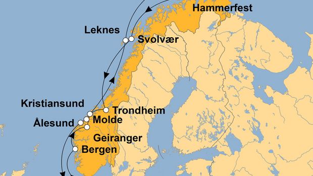 Ihre Reiseroute,Termin 11.07.2025
