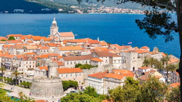 Panorama von Korcula