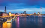 Düsseldorf, Abendstimmung