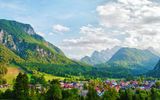 Landschaft bei Kranjska Gora