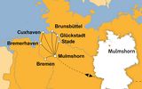 Ihre Reiseroute