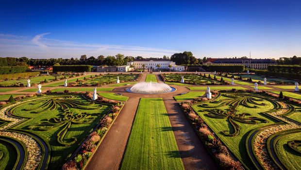 Schloss Herrenhausen mit Herrenhäuser Gärten