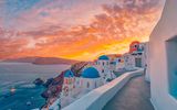 Santorin, Sonnenuntergang