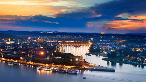 Koblenz, Deutsches Eck