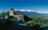 Blick vom Schloss Vaduz auf St. Gallen
