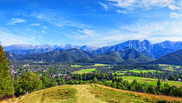 Blick auf Zakopane