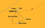 Ihre Reiseroute