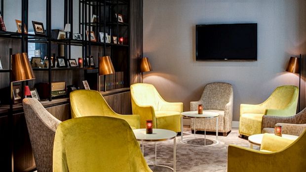 Lounge des nh-jan-tabak Bussum Hotels in den Niederlanden