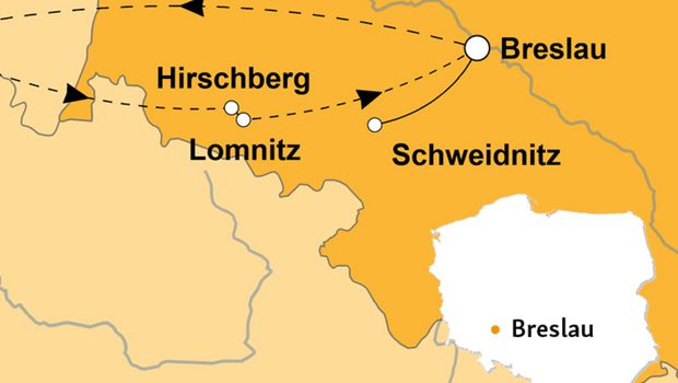 Ihre Reiseroute