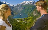 Blick in den Geiranger
