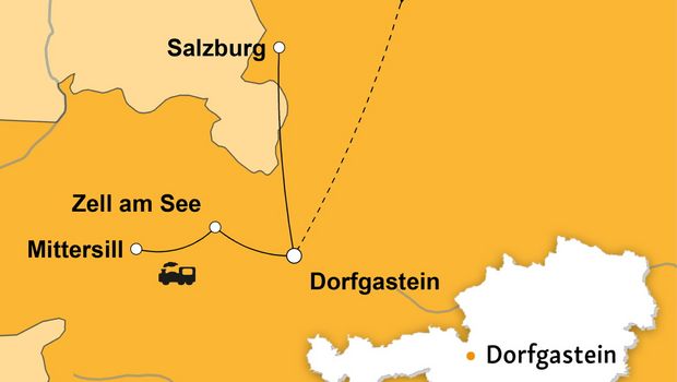 Ihre Reiseroute