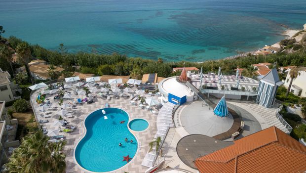 Villaggio Stromboli, Ricadi, Ausblick