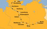 Ihre Reiseroute
