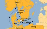 Ihre Reiseroute