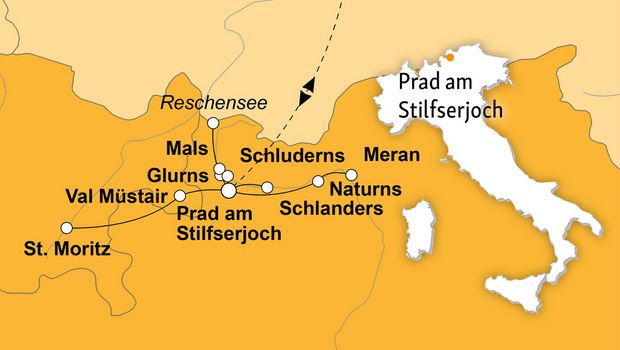 Ihre Reiseroute