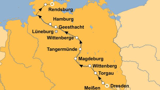 Ihre Reiseroute