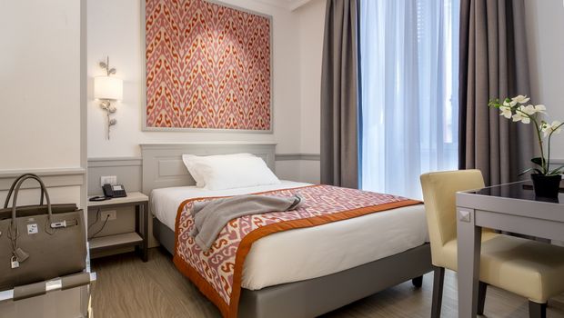 Hotel Roma Della Conciliazione Schlafzimmer