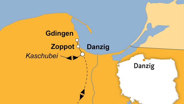 Ihre Reiseroute