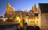 Speyer, Dom am Abend
