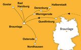 Ihre Reiseroute