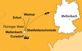 Ihre Reiseroute