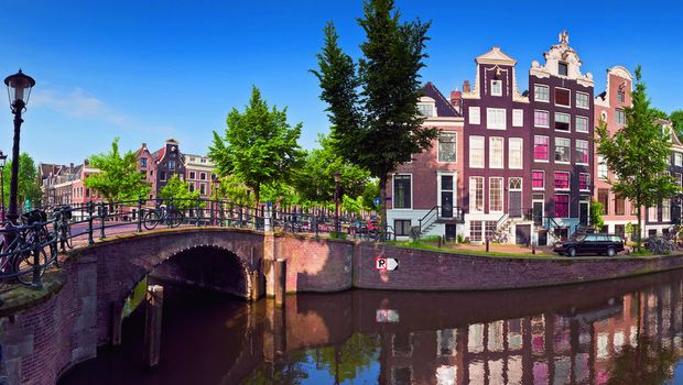 Kanal in Amsterdam