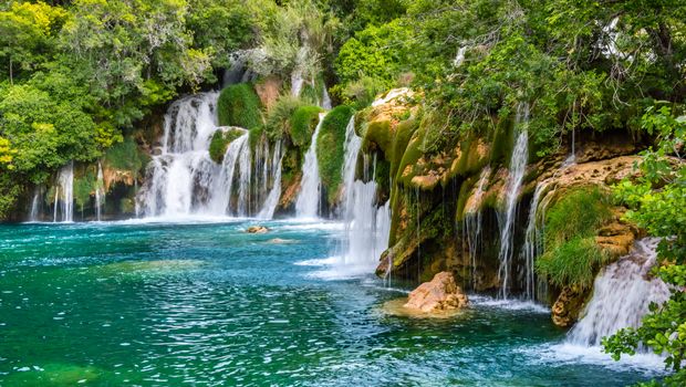 Wasserfall Skradinski Buk_Nationalpark Krka