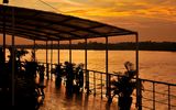 RV Bassac Pandaw, Sonnenuntergang