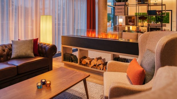 Gemütliche Hotellobby