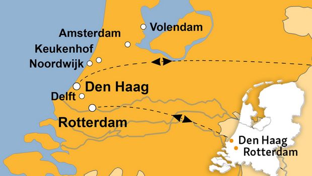 Ihre Reiseroute