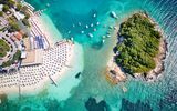 Saranda mit Insel