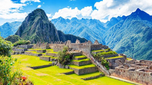 Blick auf Machu Picchu