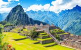 Blick auf Machu Picchu