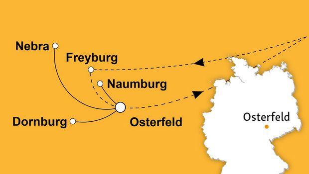 Ihre Reiseroute
