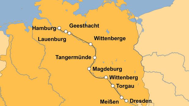 Ihre Reiseroute