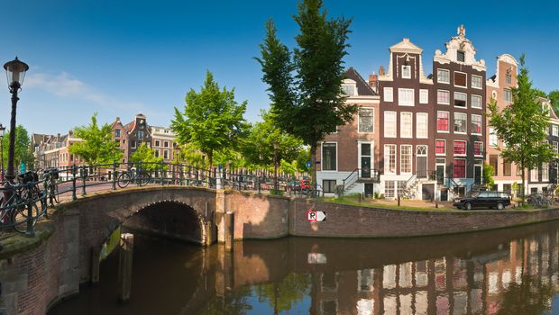 Kanal in Amsterdam