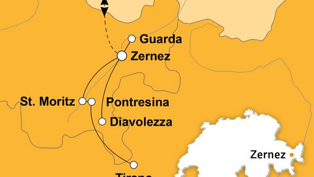 Ihre Reiseroute